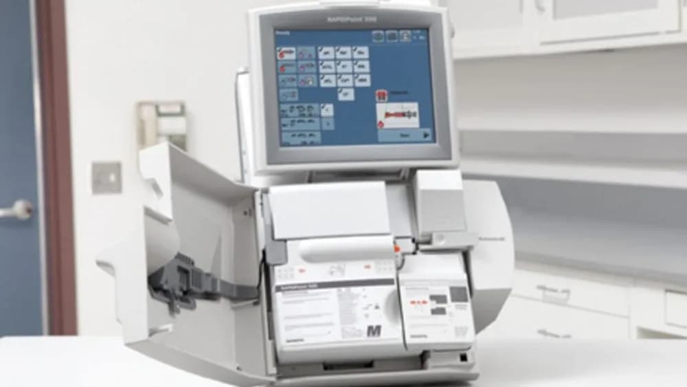 RAPIDPoint 500 Systems — Gaz tahlil analizatori