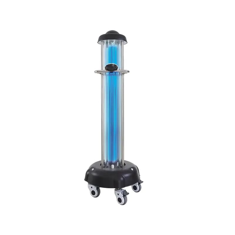 High Output UV Lamp Trolley with Infrared Sensor — UB lampali sterilizator aravacha
