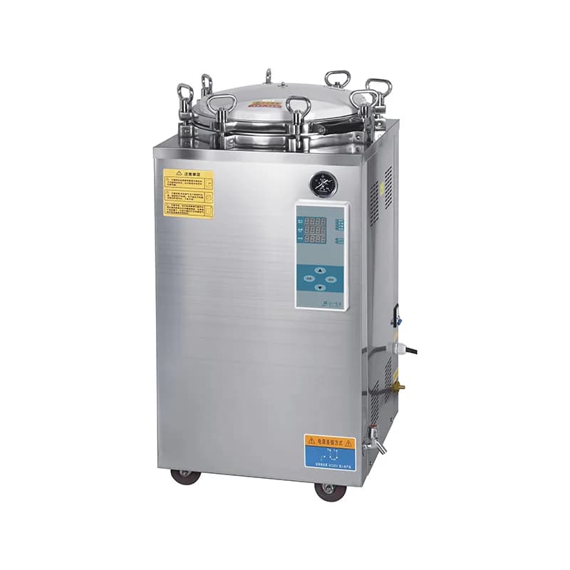 LED Display Automation Vertical Pressure Steam Sterilizer — Vertikal bug' sterilizatori
